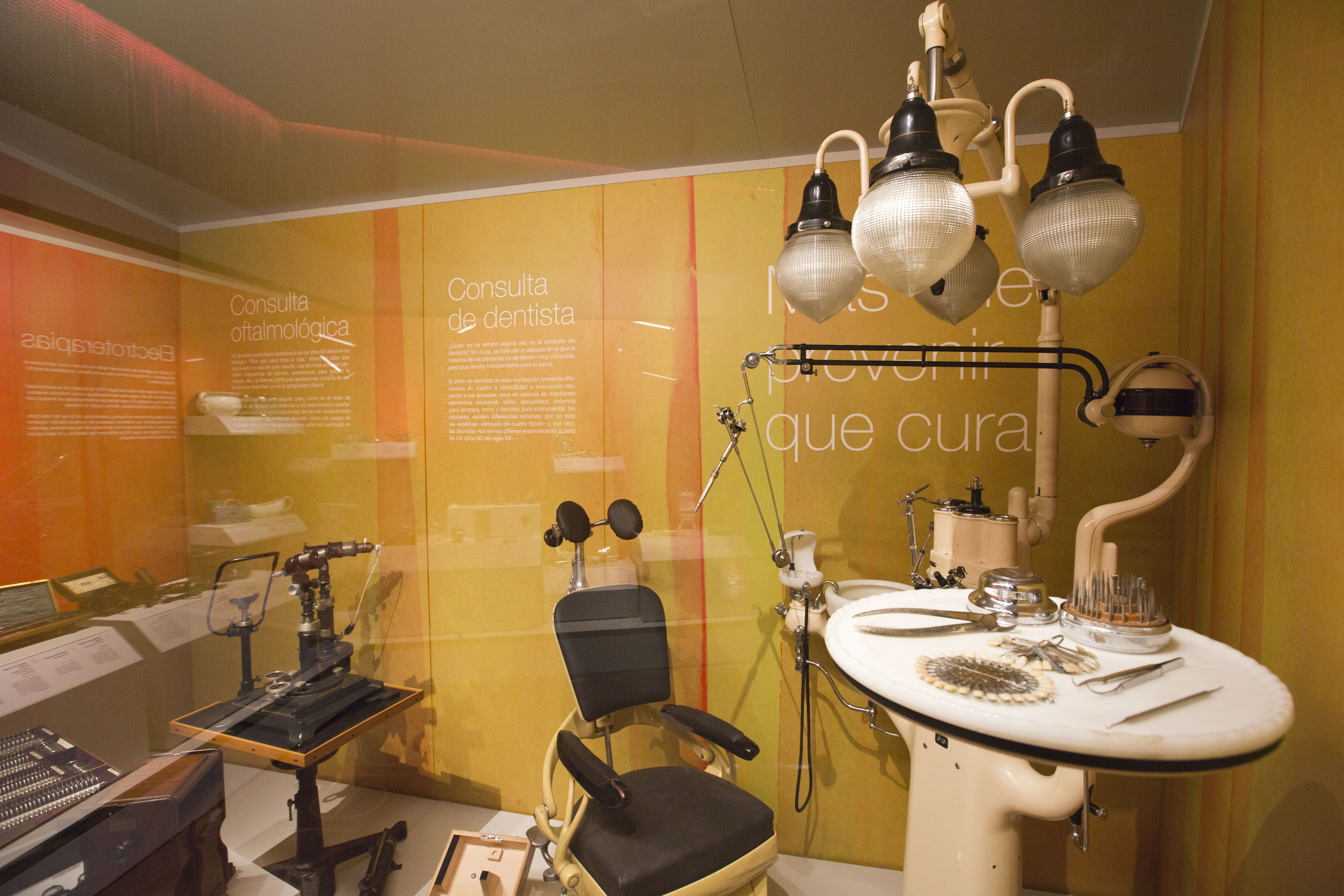 Sala Patrimonio MUNCYT Alcobendas Salud