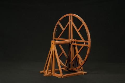 Modelo de rueda de tracción humana